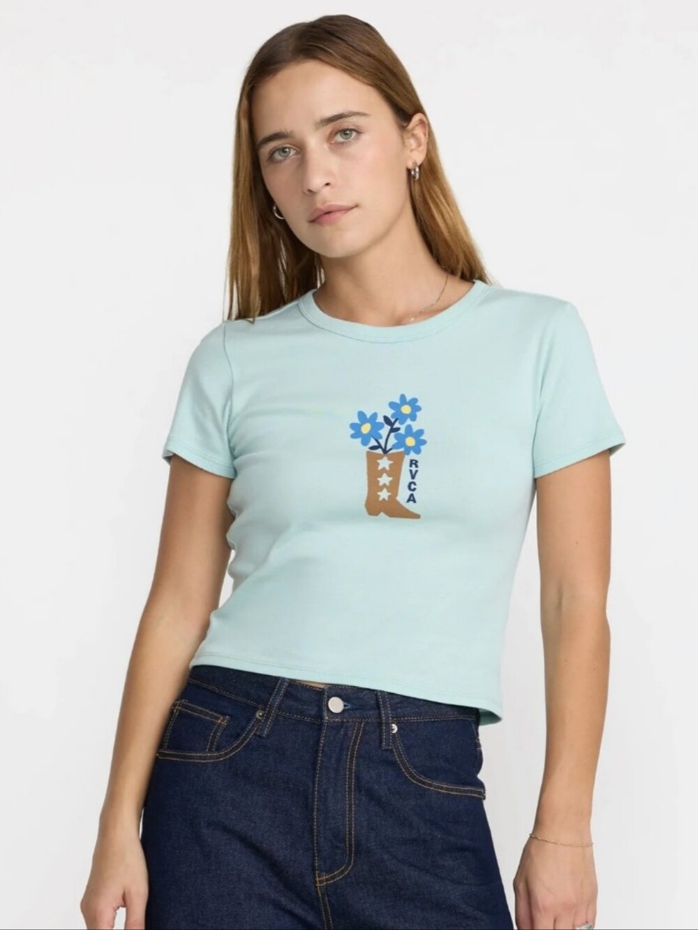 RVCA Sow Bay Fitted Baby Tee